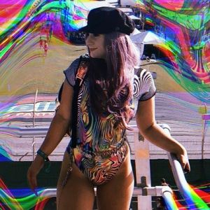 Mi gente fifth dimension acid house funk bodysuit